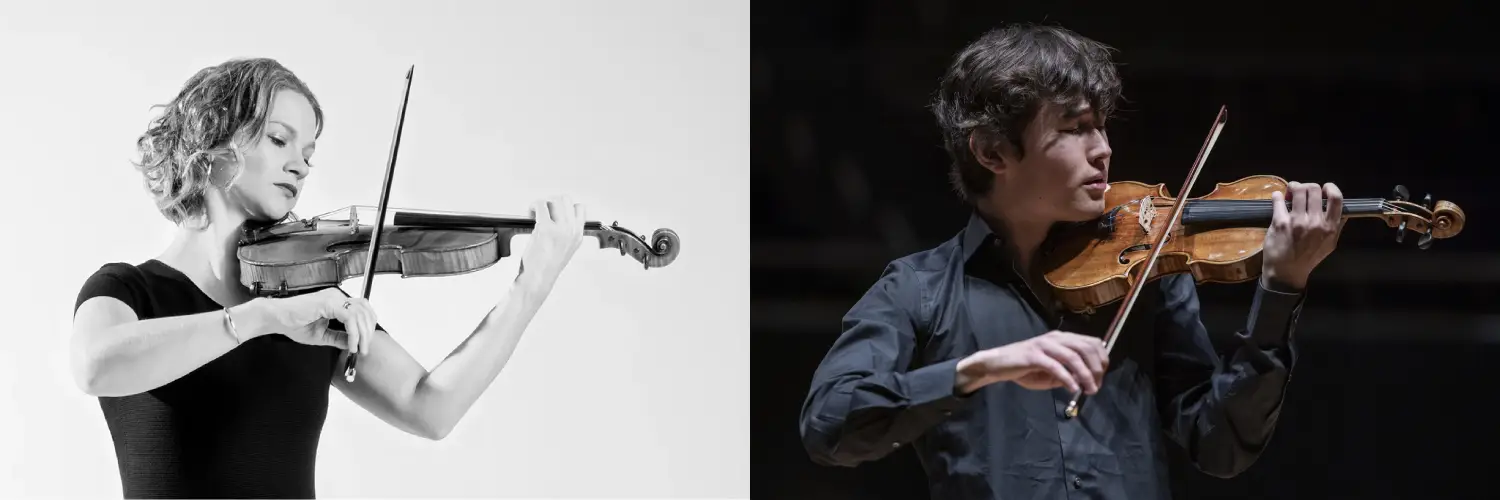 Postura profesional — violinista de referencia
