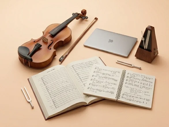 Partitura de arreglo musical