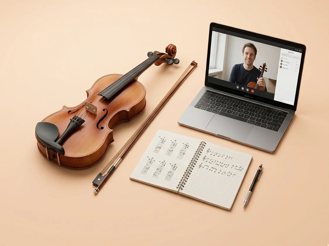 Clases de violín online 1:1 con Álvaro Guzmán